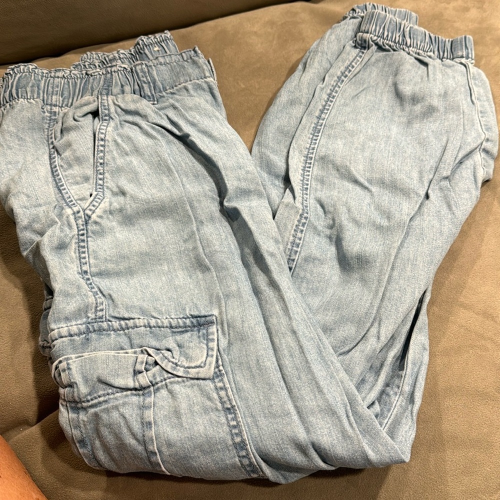 American Eagle denim joggers